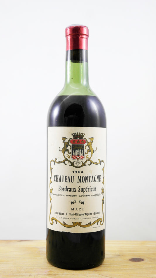 Vin Année 1964 Château Montagne