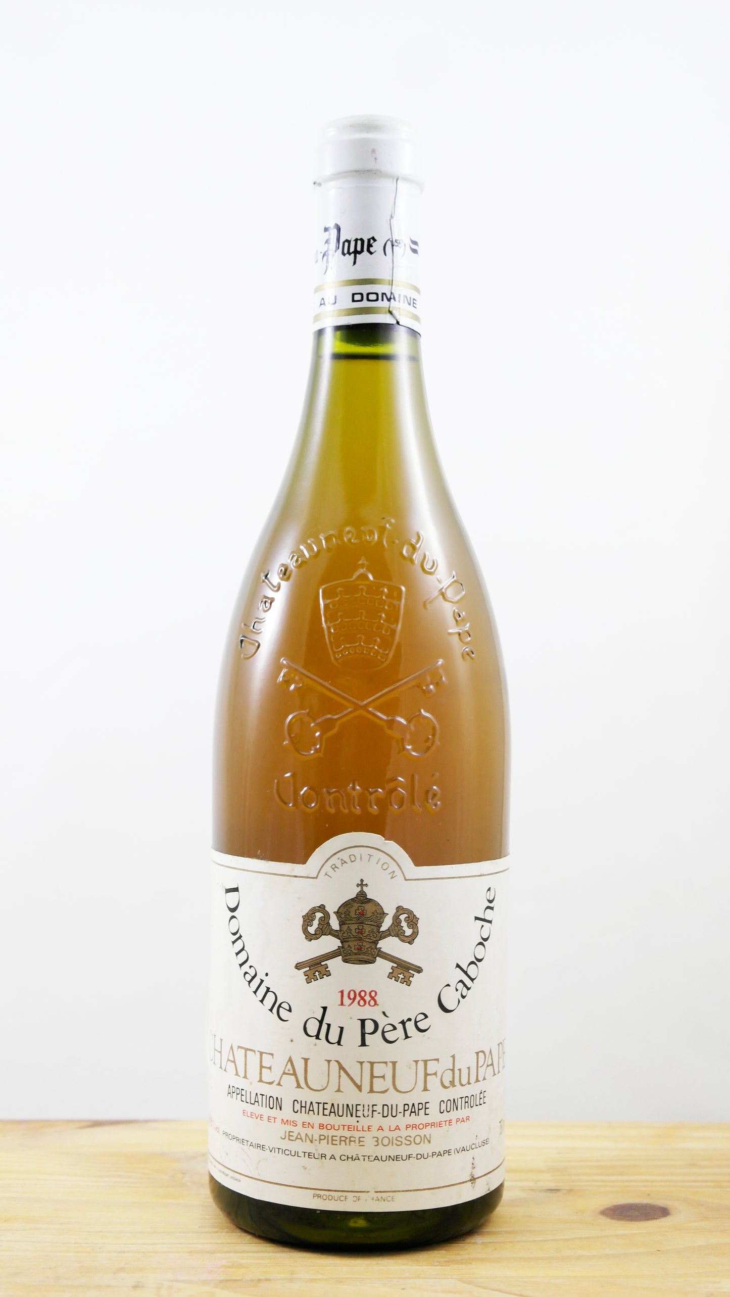 Vin Année 1988 Châteauneuf du Pape Domane du Père Caboche