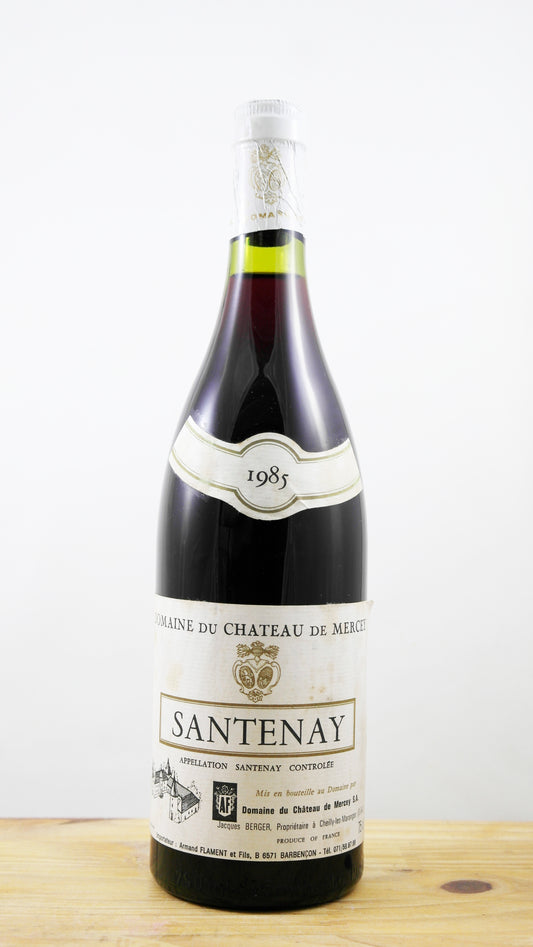 Vin Année 1985 Santenay Domaine du Château de Mercey