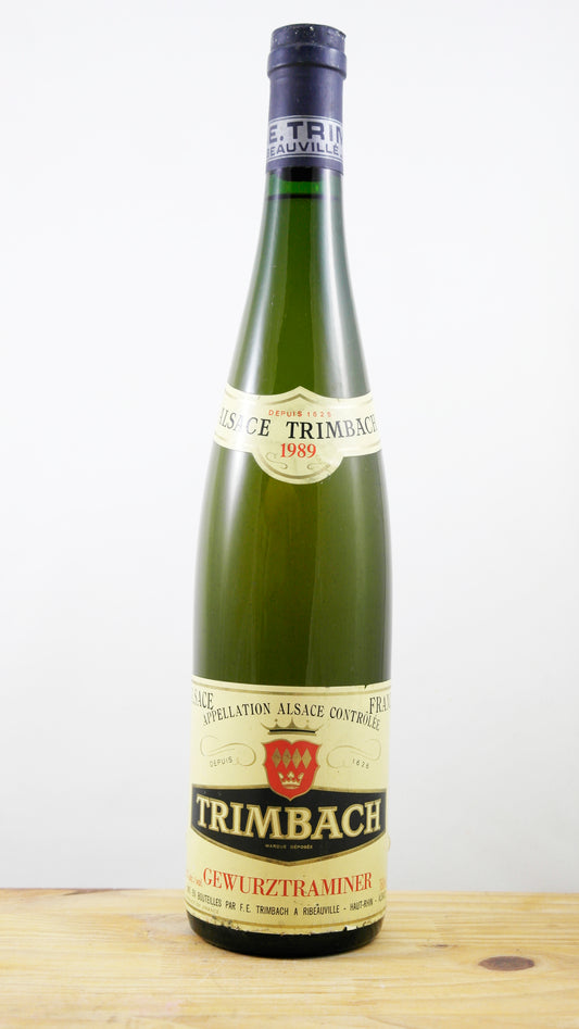 Vin Année 1989 Gewurztraminer Trimbach