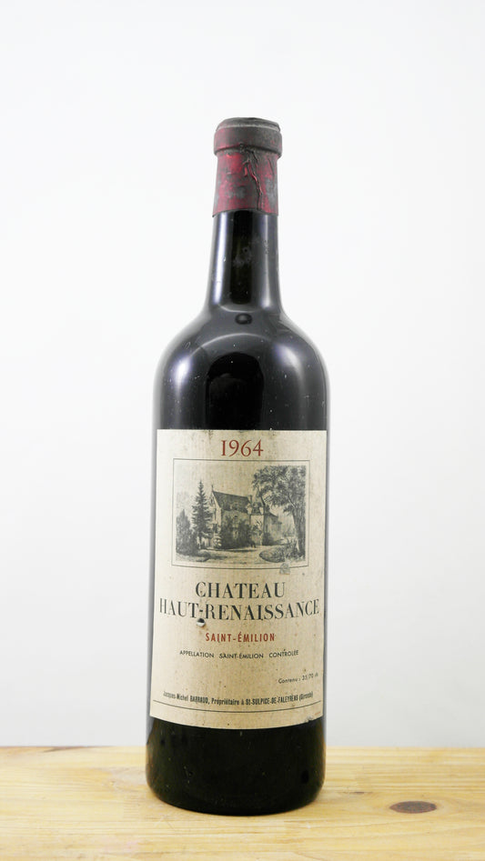 Vin Année 1964 Château Haut-Renaissance