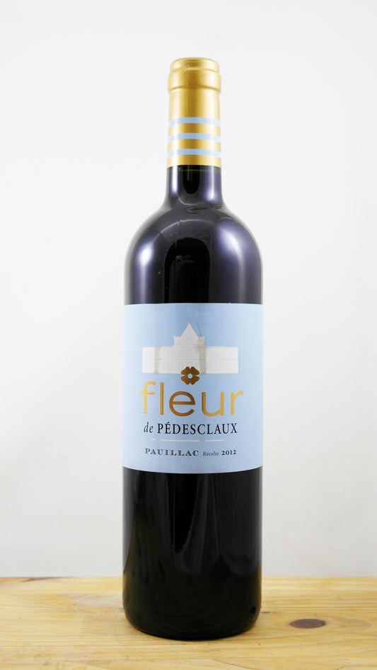 Vin Année 2012 Fleur de Pedesclaux