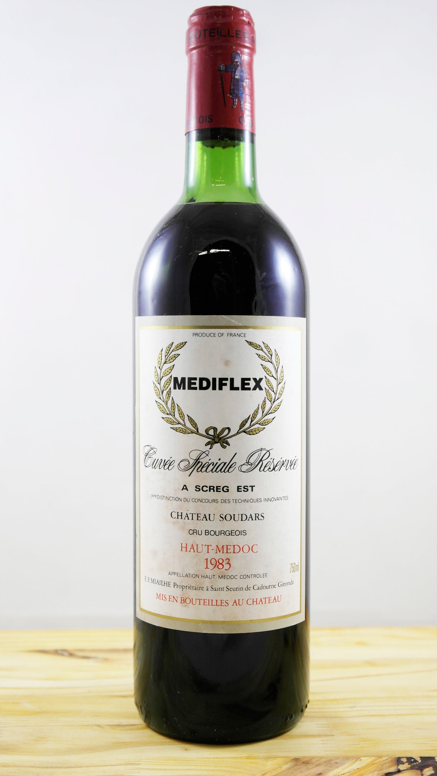 Vin Année 1983 Château Soudars