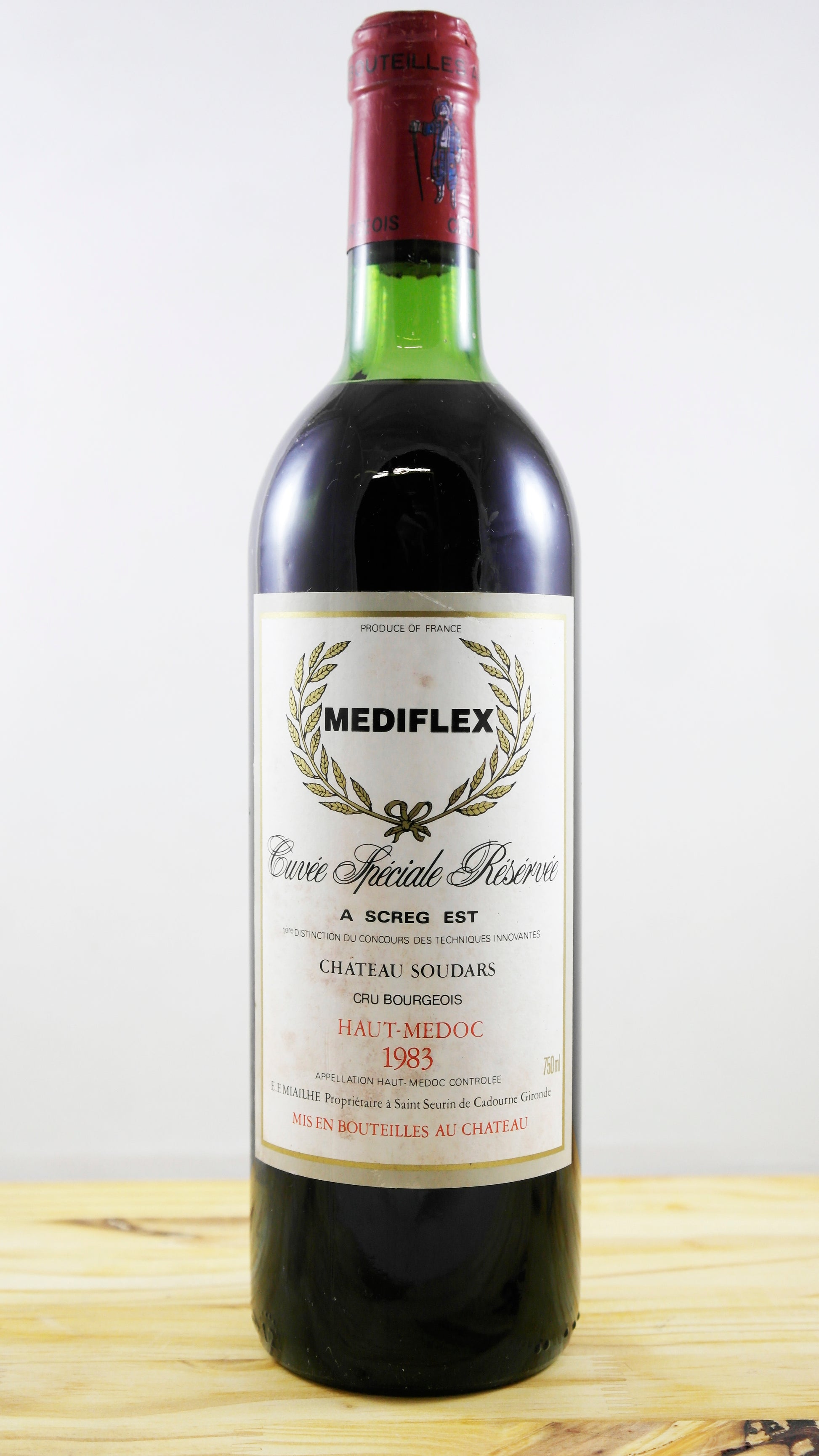 Vin Année 1983 Château Soudars