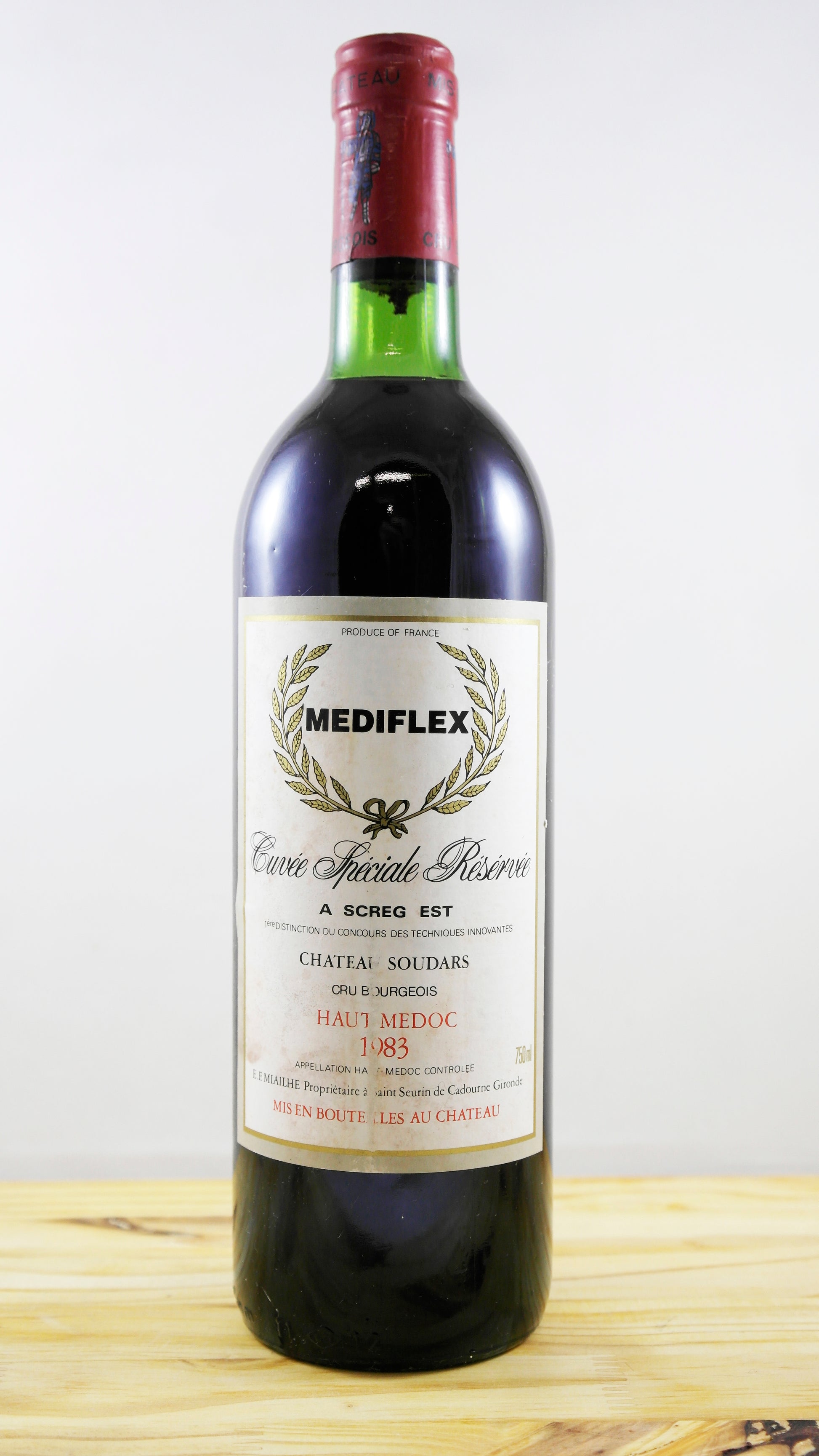 Vin Année 1983 Château Soudars