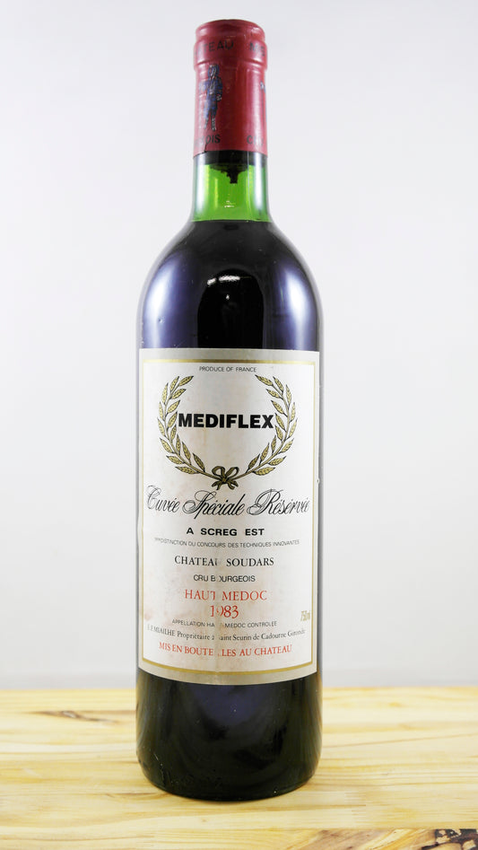 Vin Année 1983 Château Soudars