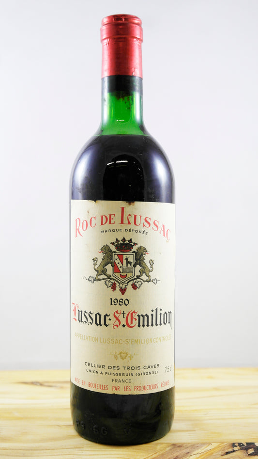 Vin Année 1980 Roc de Lussac