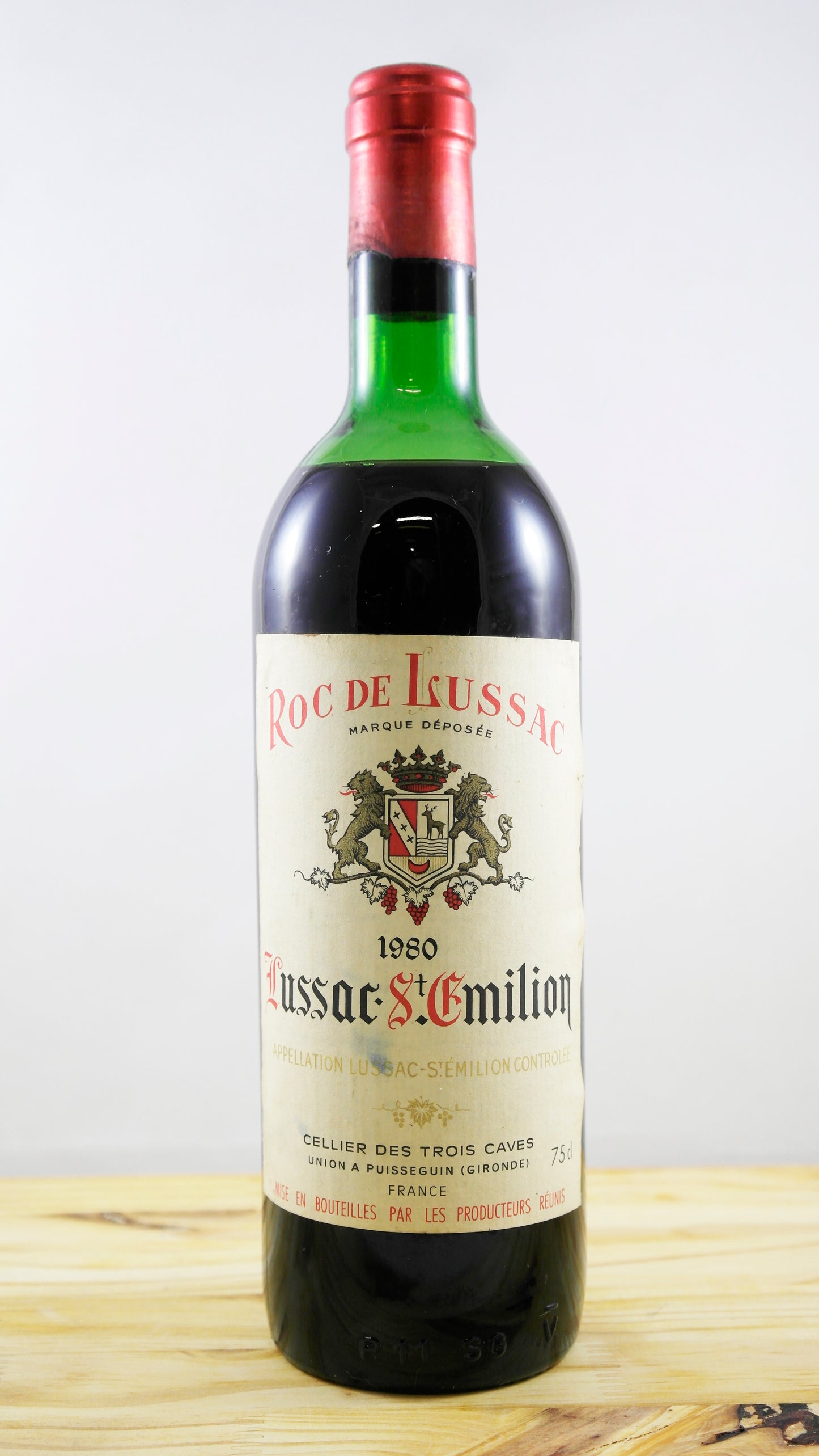 Vin Année 1980 Roc de Lussac