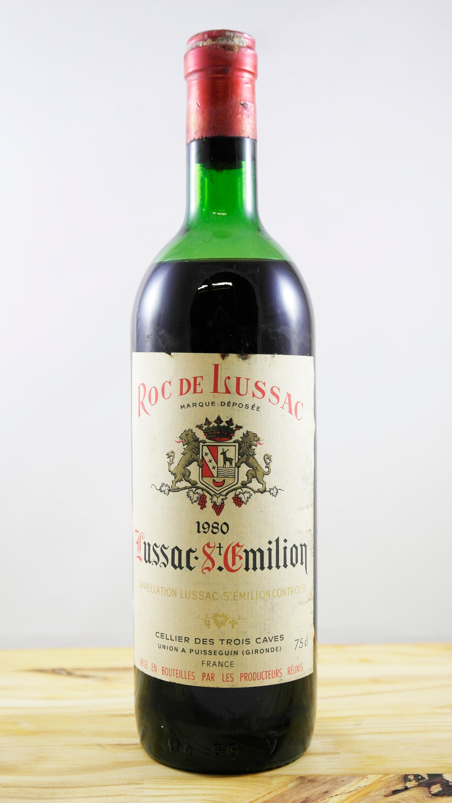 Vin Année 1980 Roc de Lussac