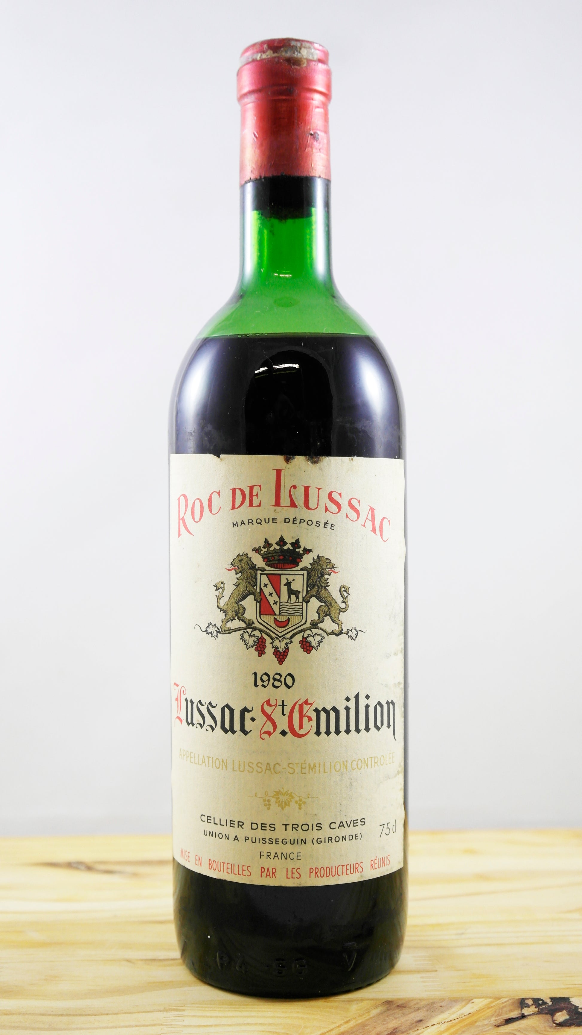 Vin Année 1980 Roc de Lussac