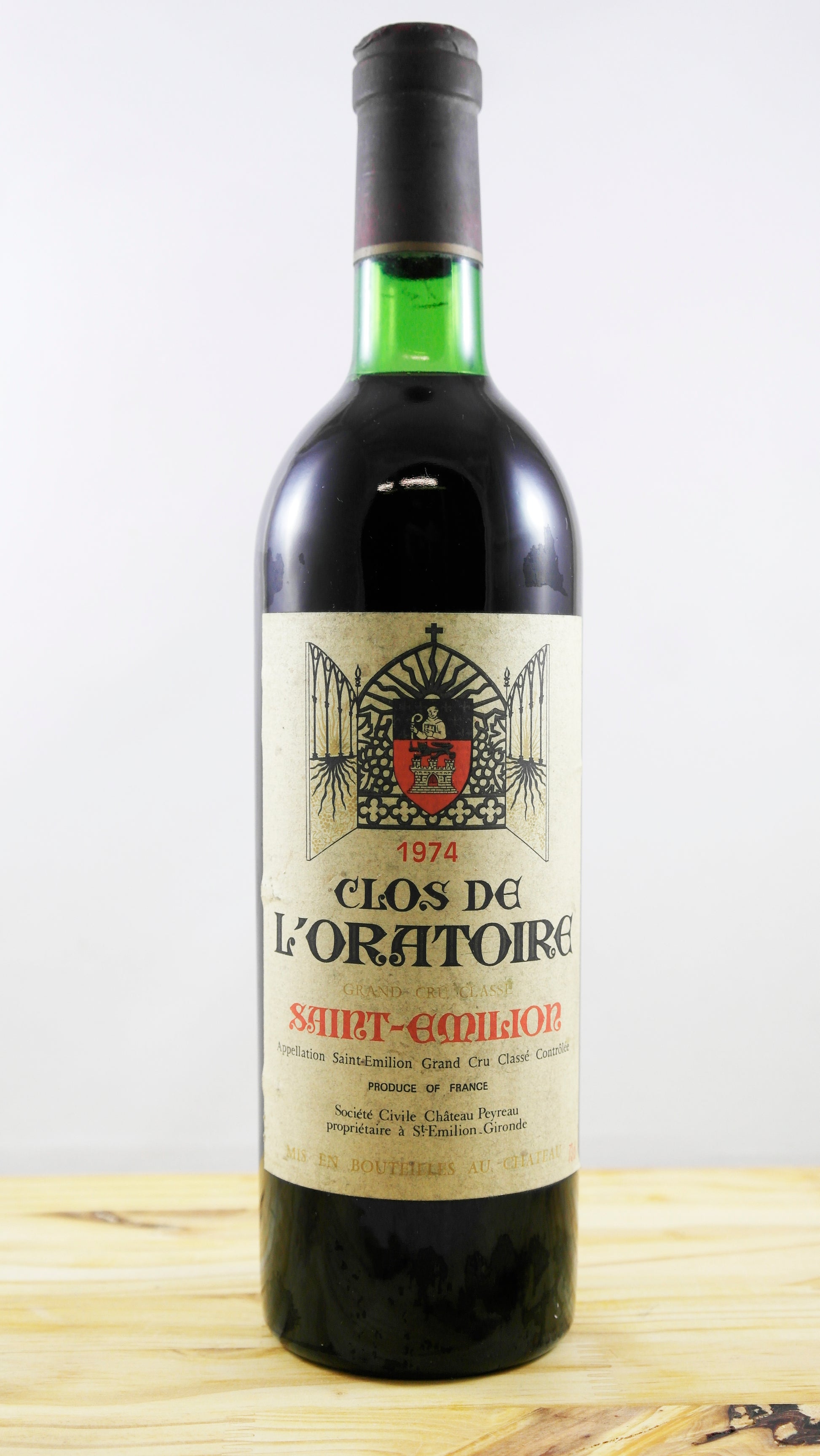 Vin Année 1974 Clos de l'Oratoire