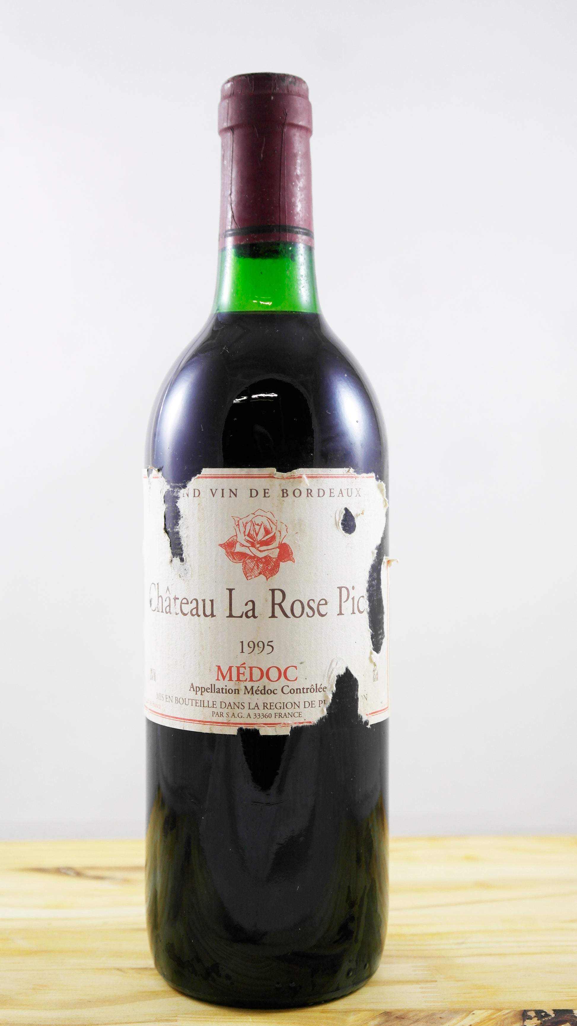 Vin Année 1995 Château La Rose Picot