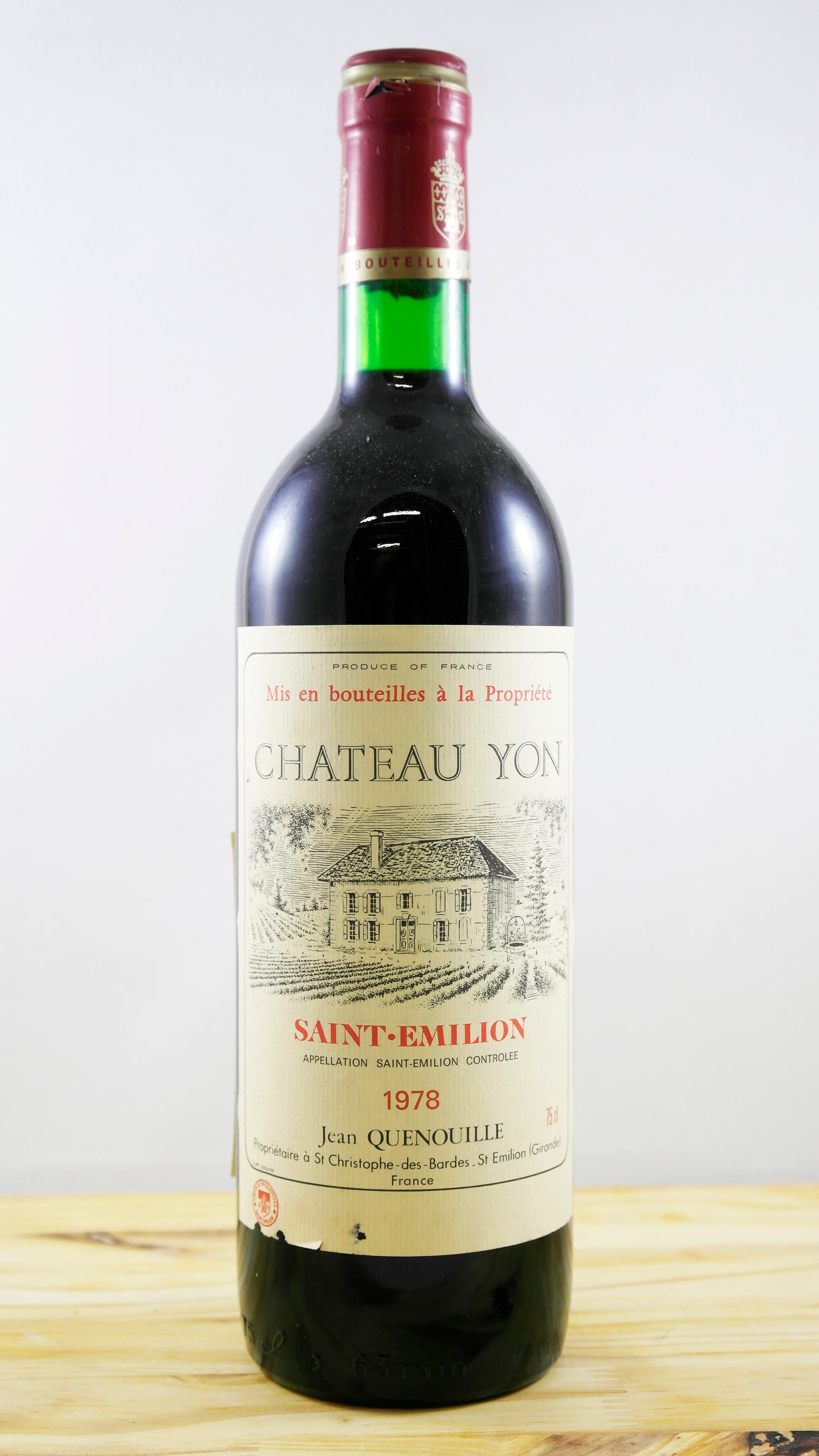 Vin Année 1978 Château Yon