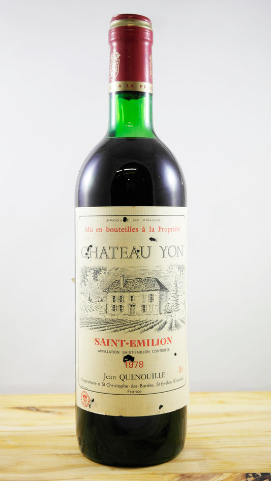 Vin Année 1978 Château Yon