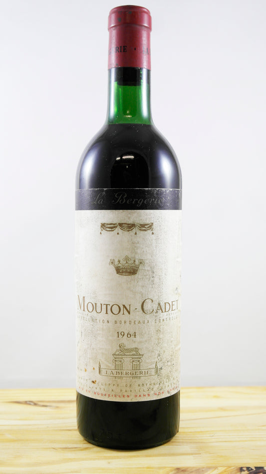 Vin Année 1964 Mouton Cadet