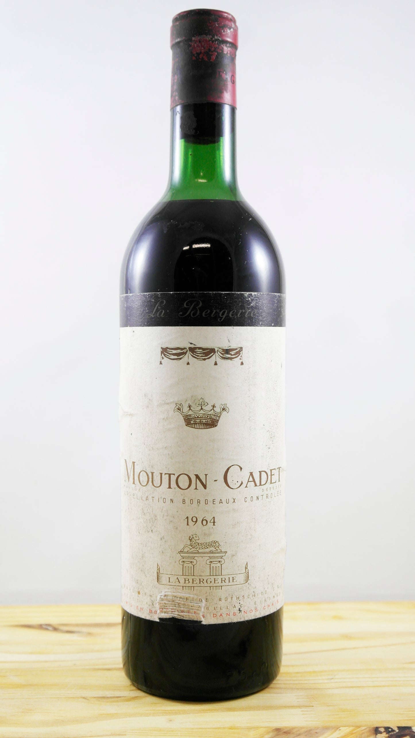 Vin Année 1964 Mouton Cadet