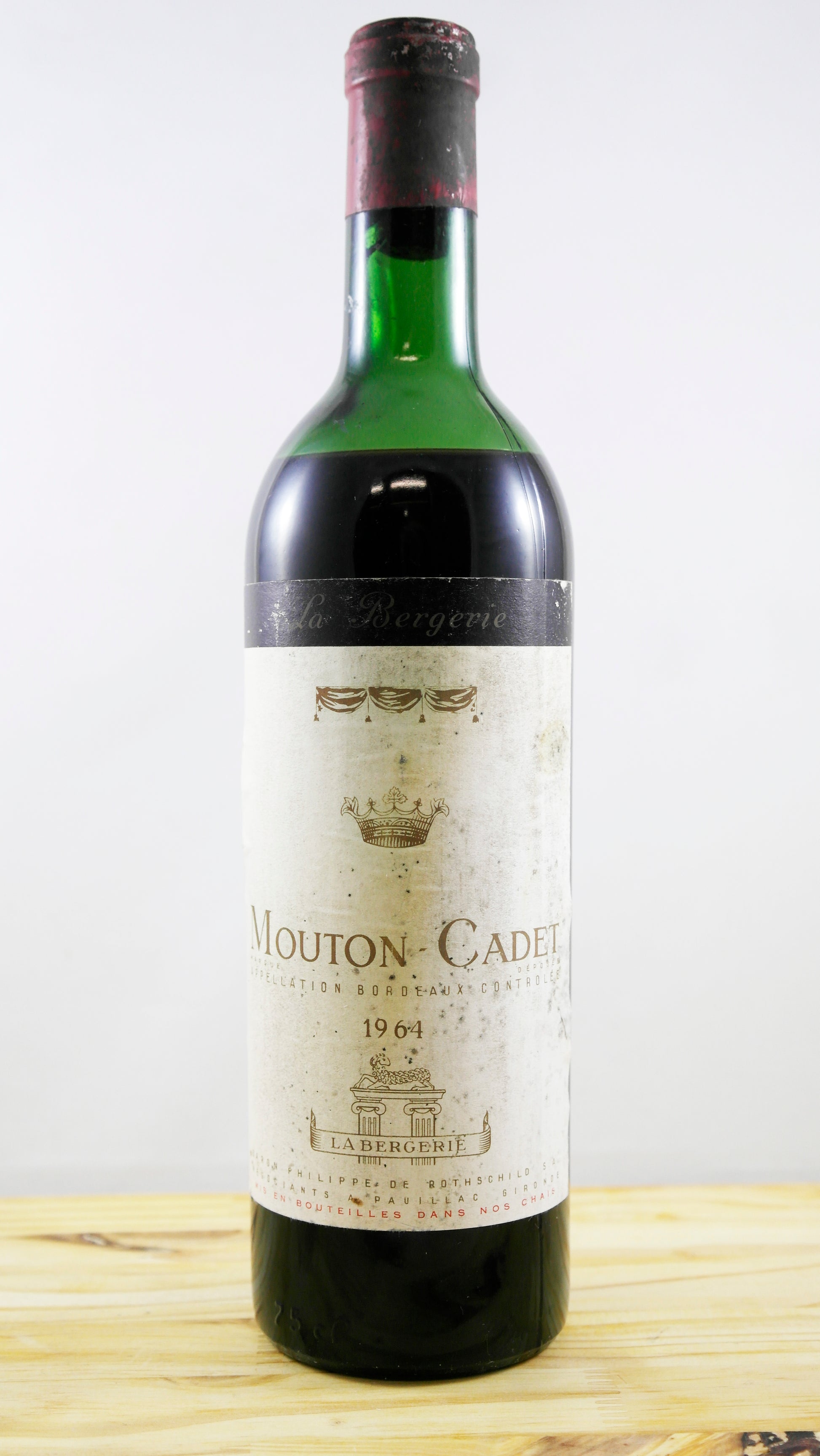 Vin Année 1964 Mouton Cadet