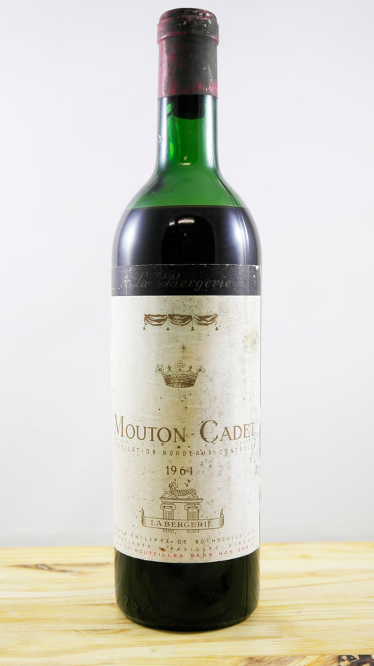 Vin Année 1964 Mouton Cadet