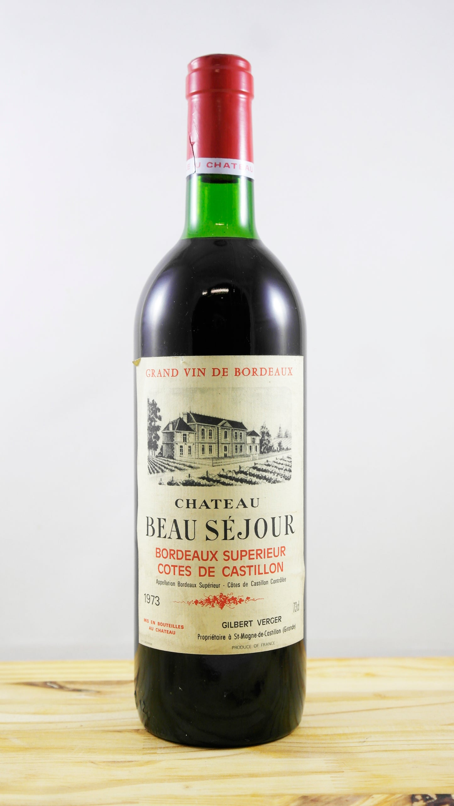 Vin Année 1973 Château Beau Séjour