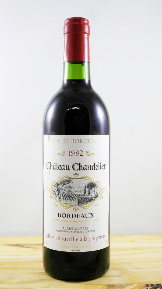 Vin Année 1982 Château Chandelier