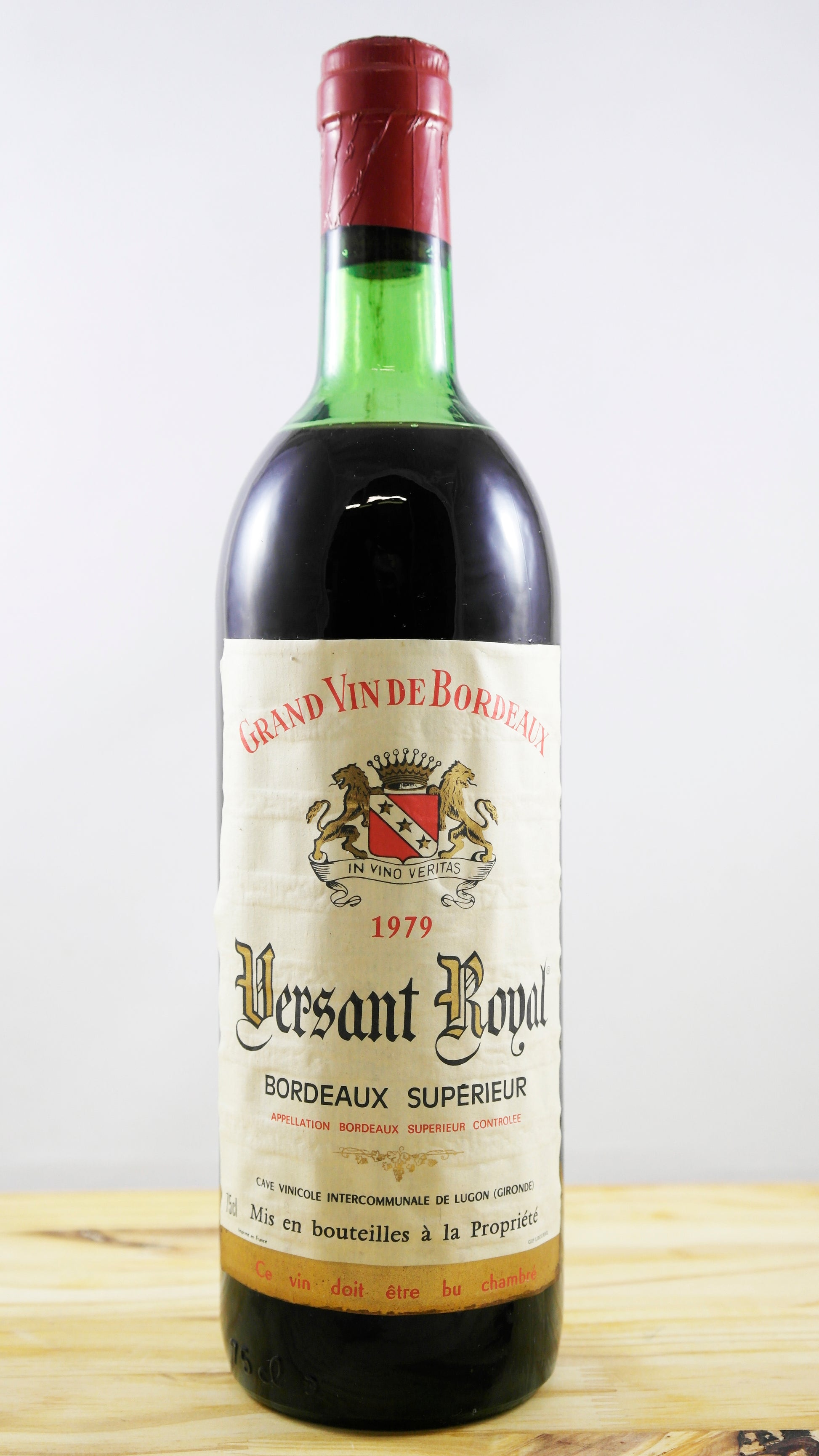 Vin Année 1979 Château Versant Royal