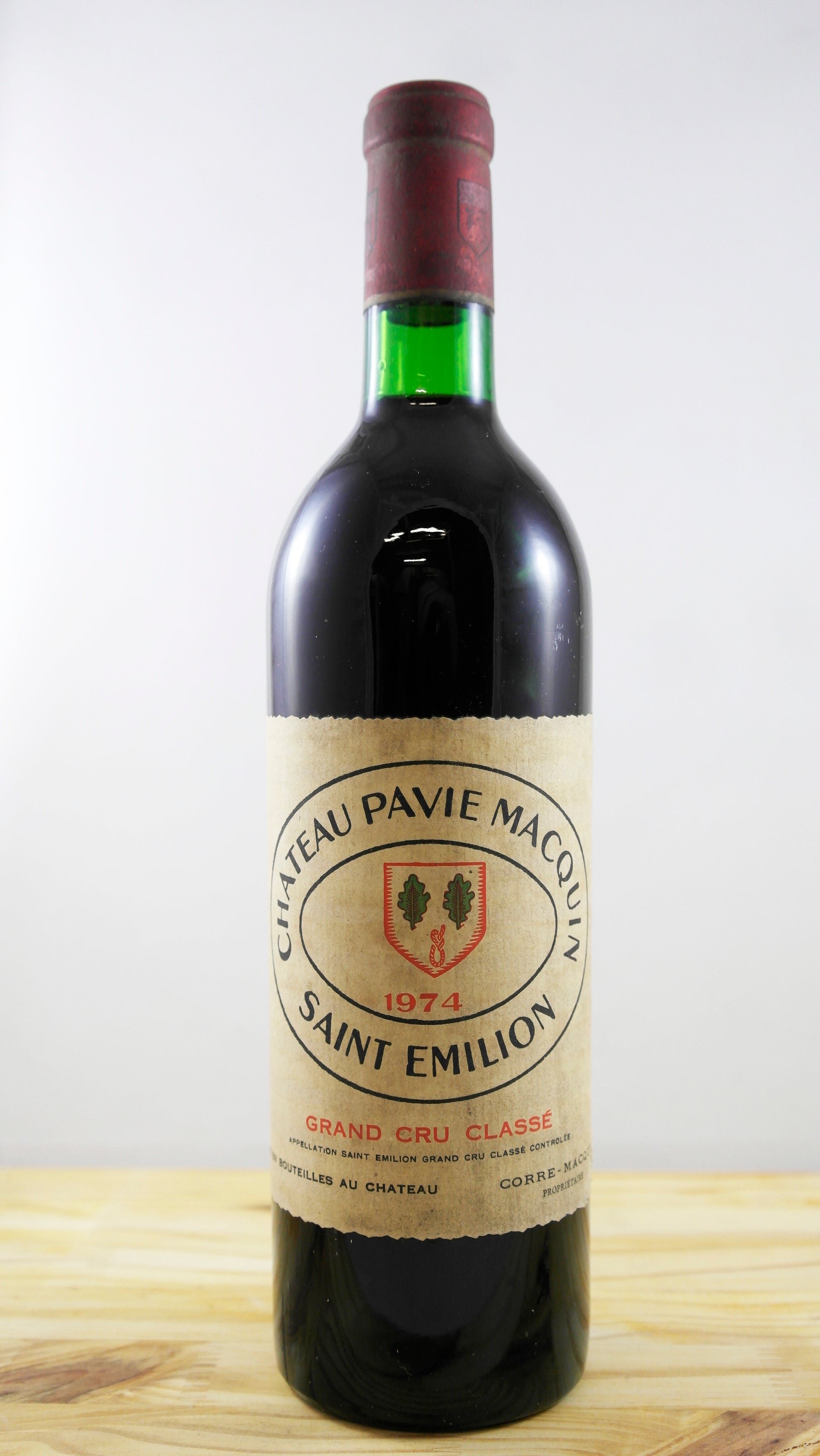 Vin Année 1974 Château Pavie Macquin