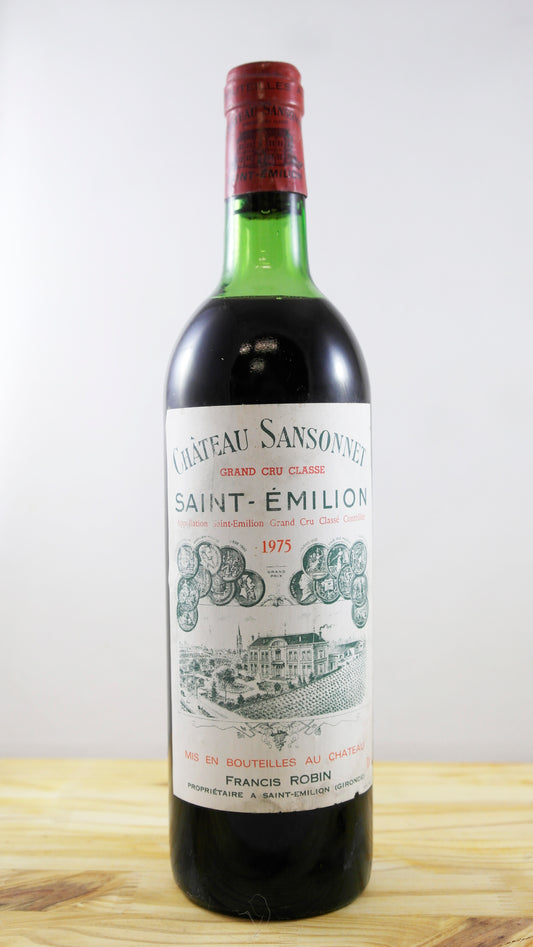 Vin Année 1975 Château Sansonnet