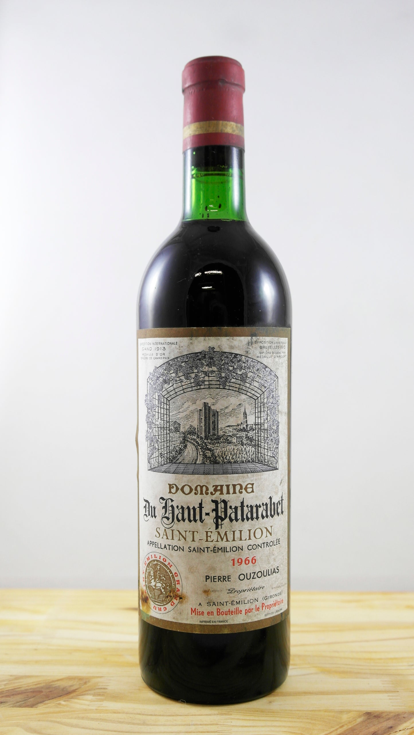 Vin Année 1966 Domaine du Haut-Patarabet