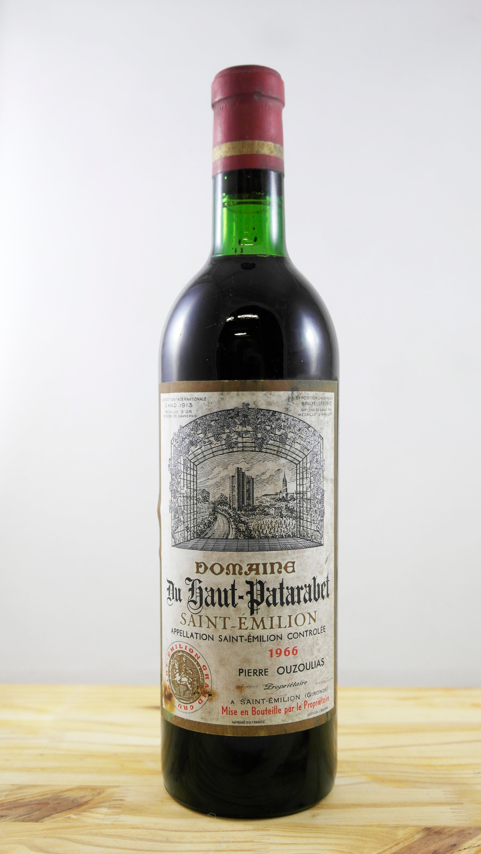 Vin Année 1966 Domaine du Haut-Patarabet