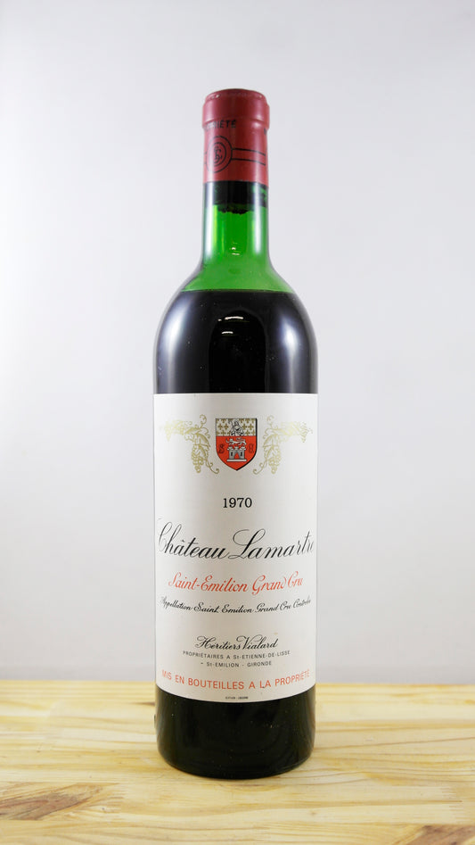 Vin Année 1970 Château Lamartre