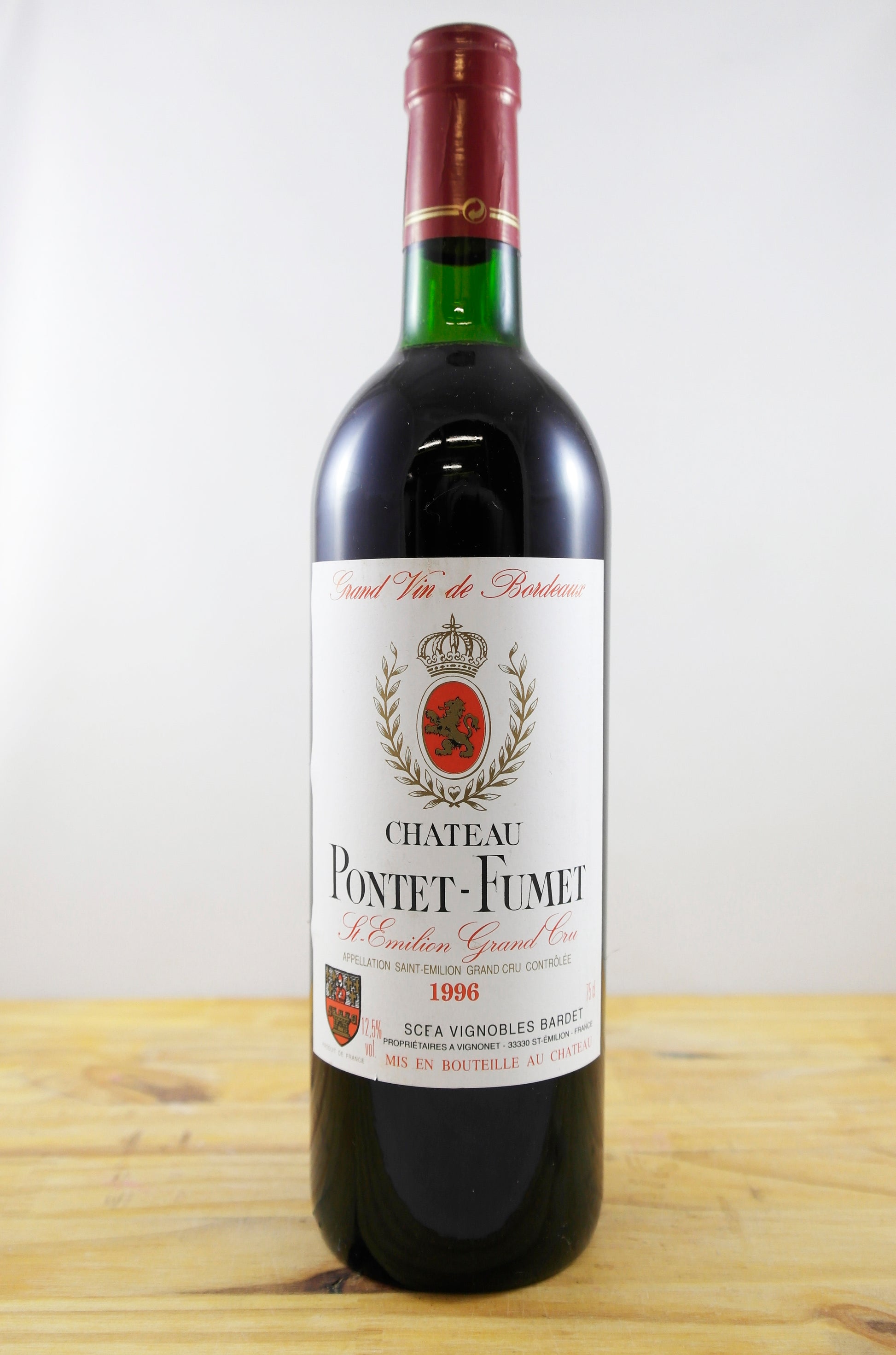 Vin Année 1996 Château Pontet Fumet