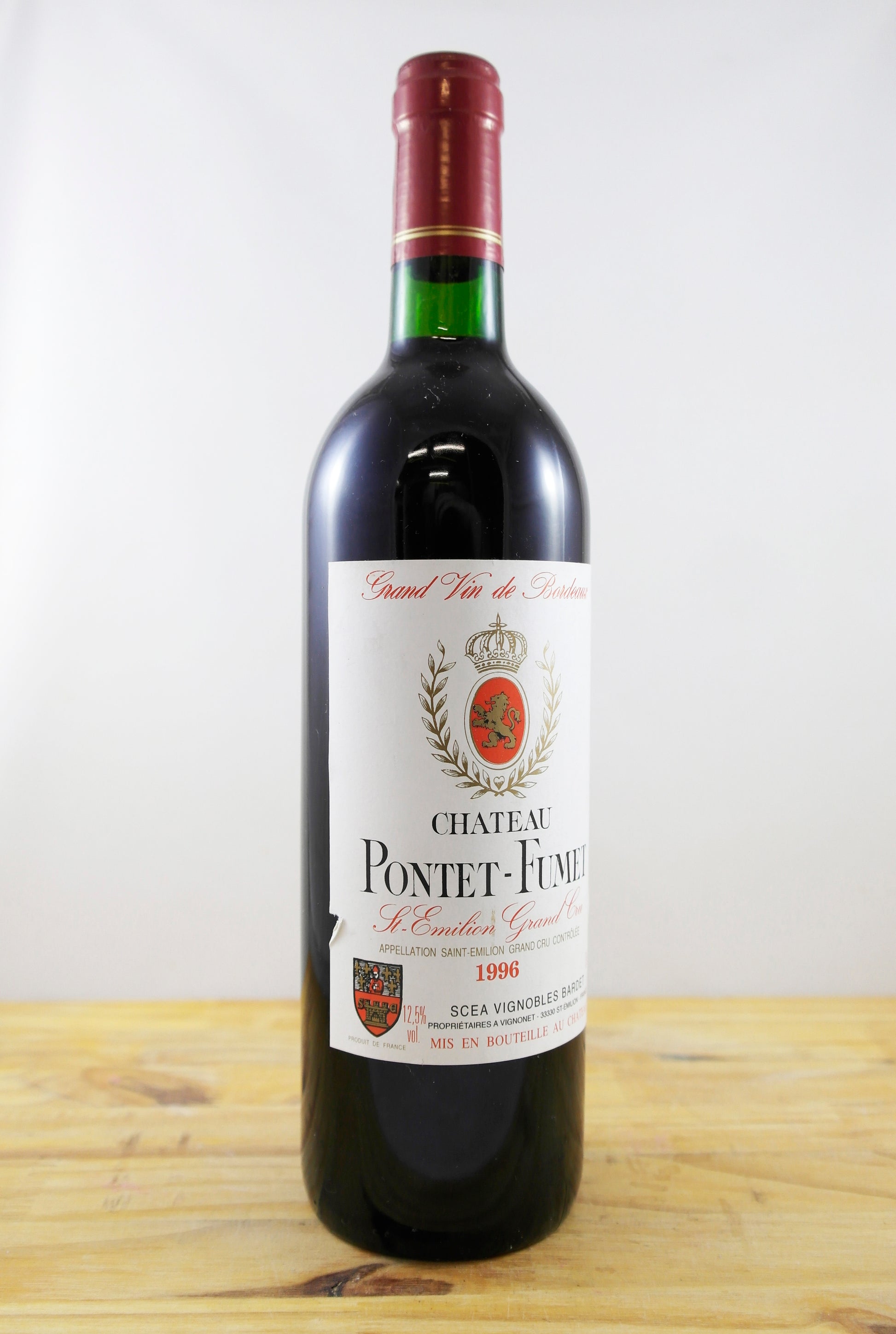 Vin Année 1996 Château Pontet Fumet