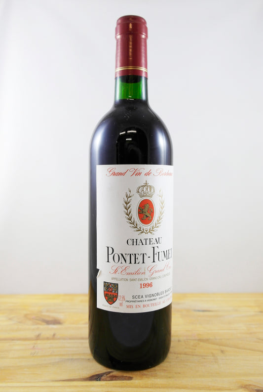 Vin Année 1996 Château Pontet Fumet