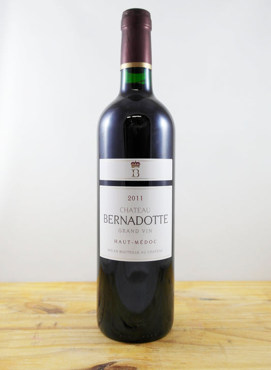 Vin Année 2011 Château Bernadotte