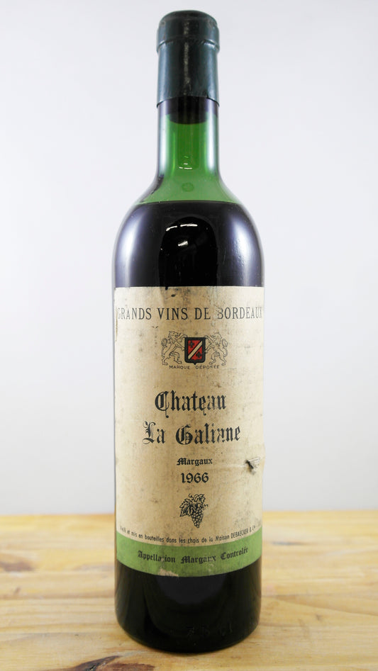 Vin Année 1966 Château La Galiane