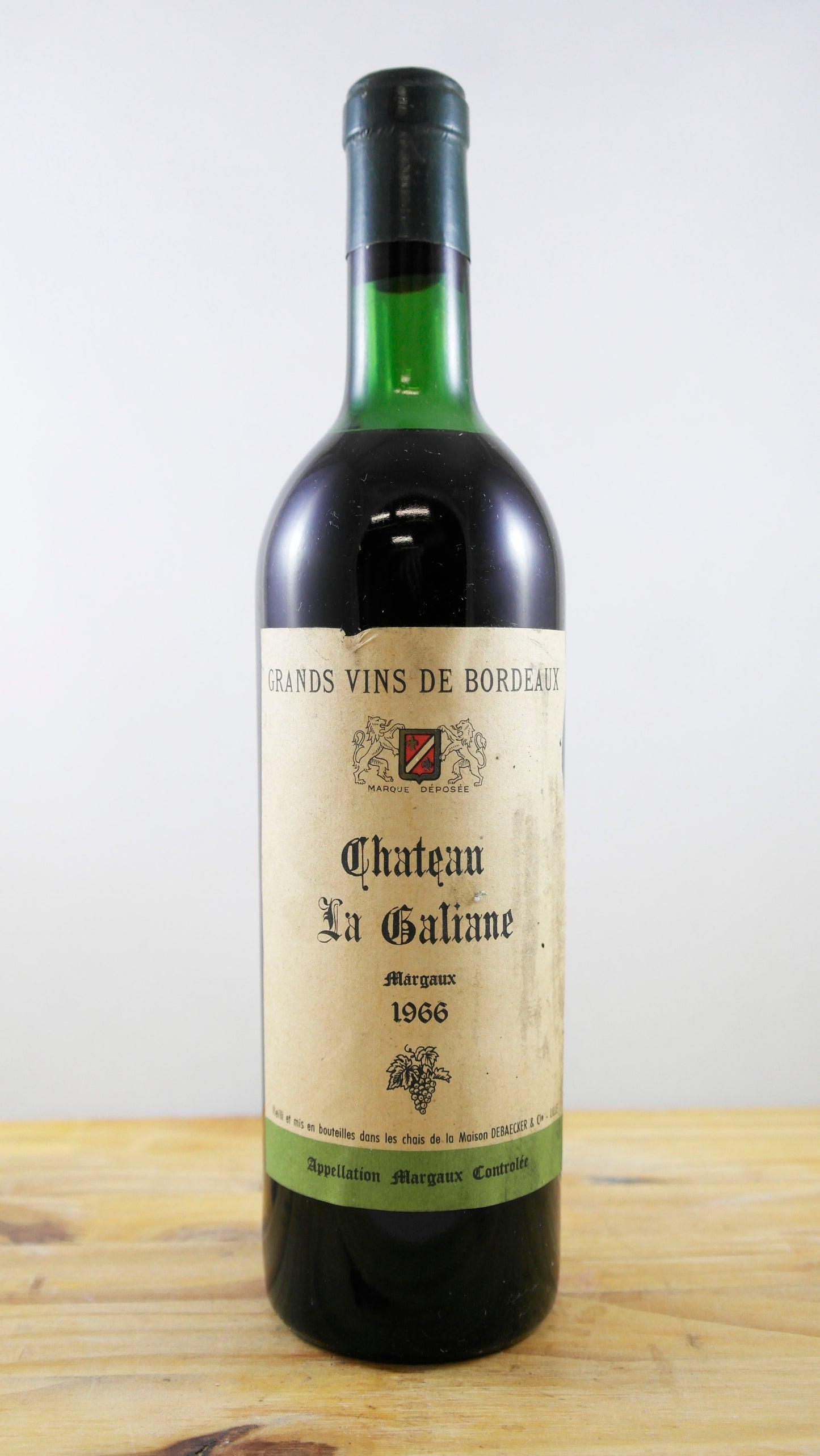 Vin Année 1966 Château La Galiane