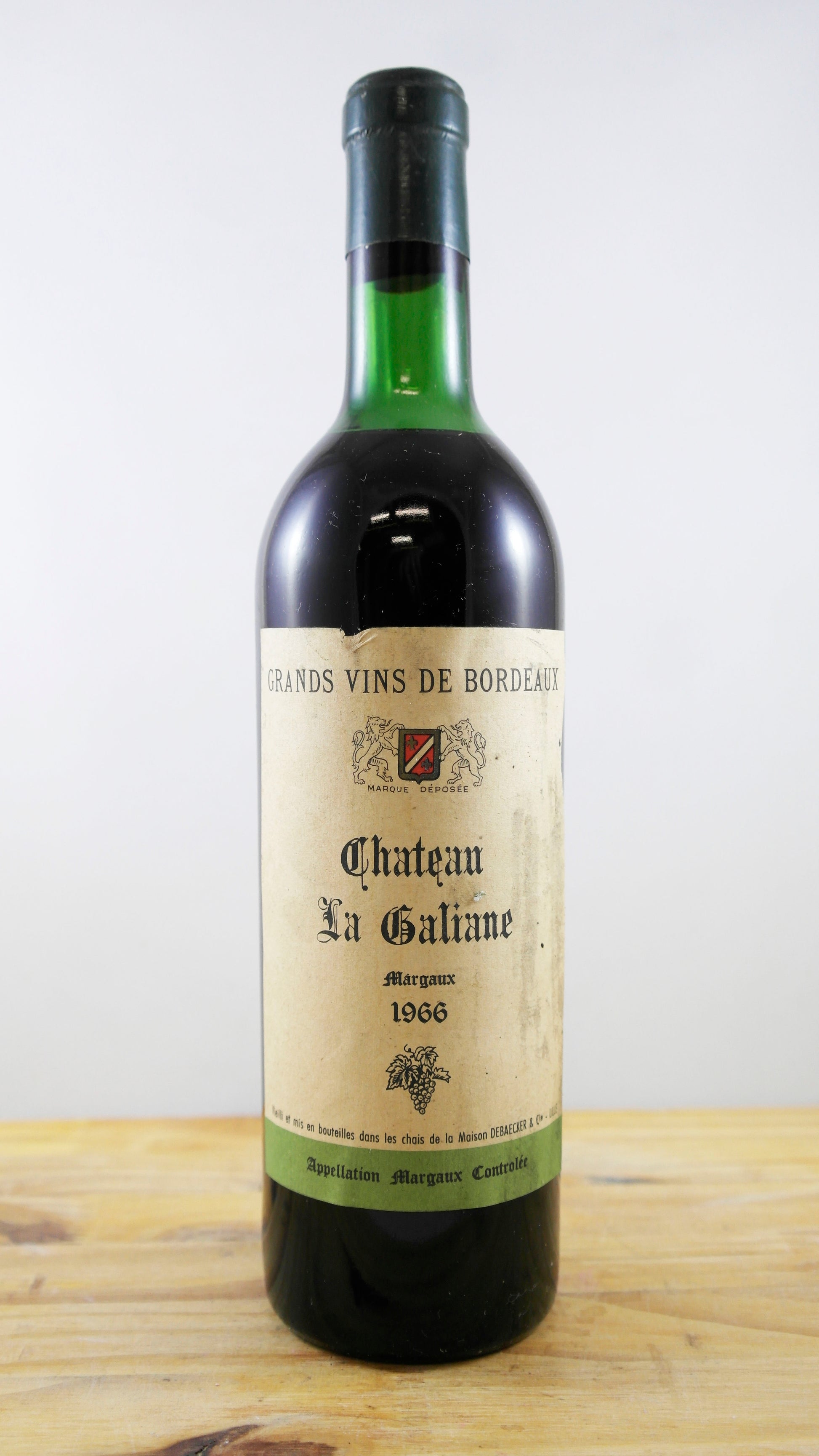 Vin Année 1966 Château La Galiane