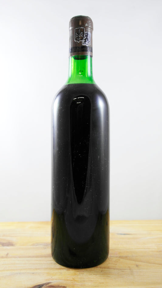 Vin Année 1970 Cru la Rose Pauillac
