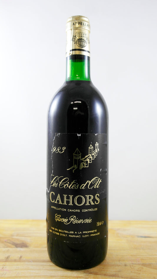 Vin Année 1983 Les Côtes d'Olt