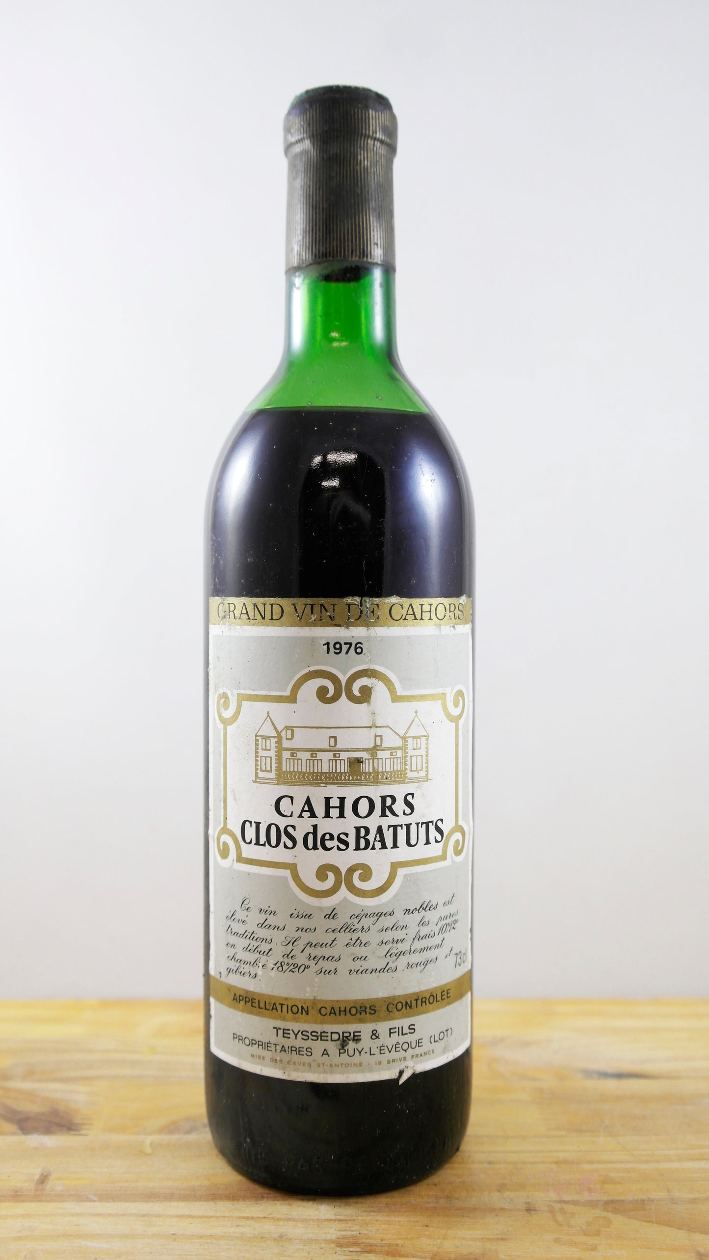 Vin Année 1976 Clos des Batuts