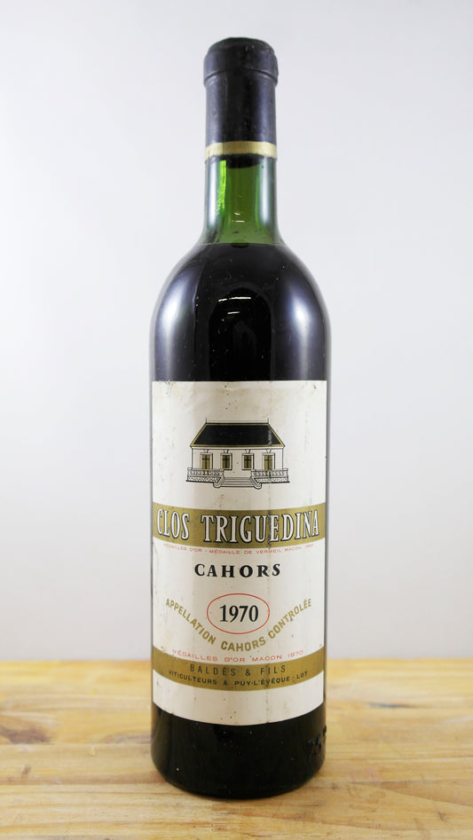 Vin Année 1970 Clos Triguedina