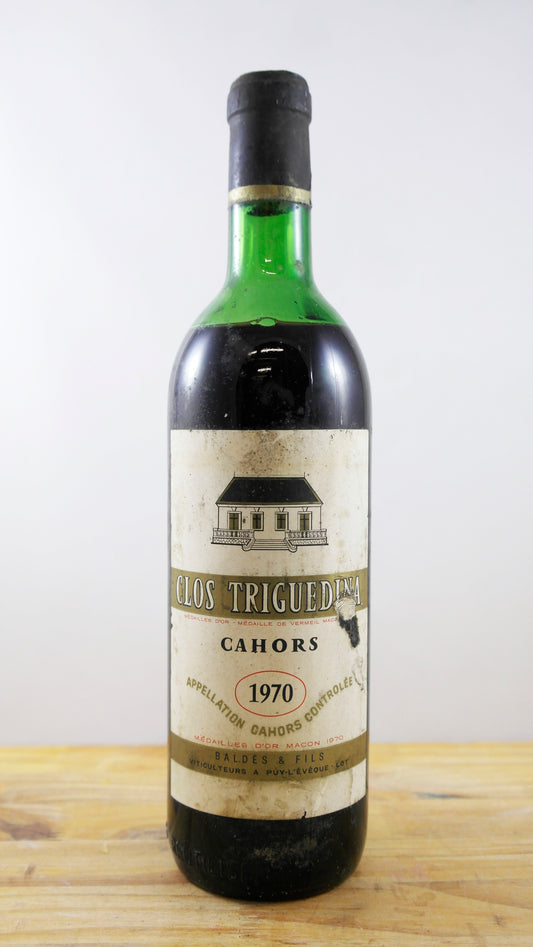 Vin Année 1970 Clos Triguedina