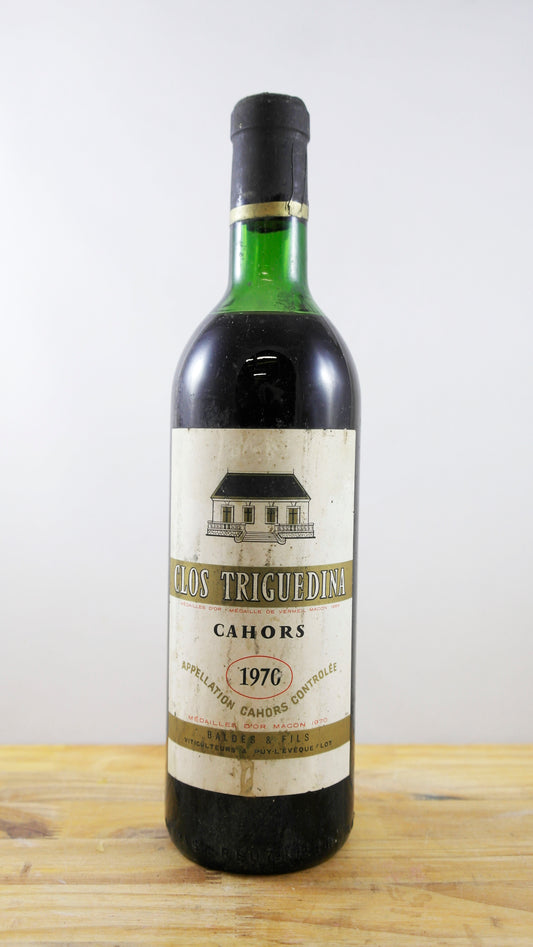 Vin Année 1970 Clos Triguedina