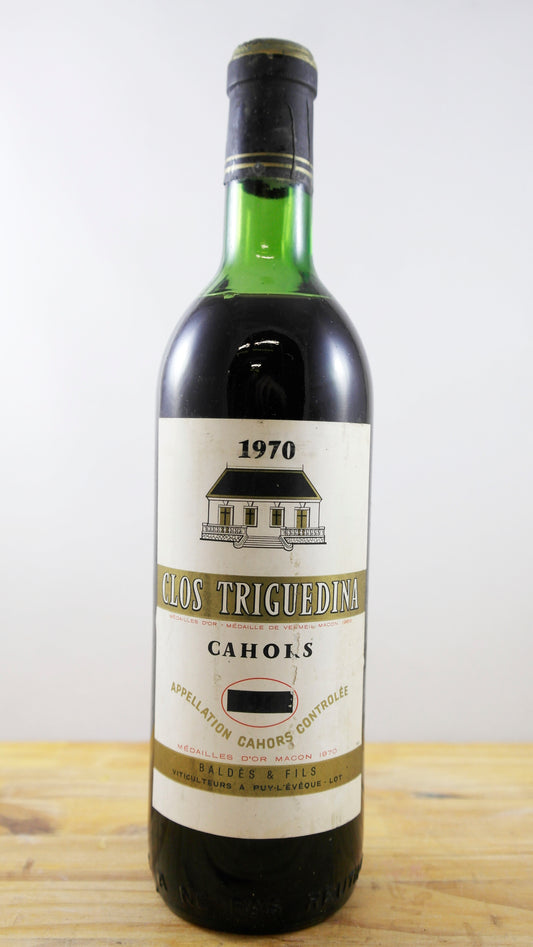 Vin Année 1970 Clos Triguedina