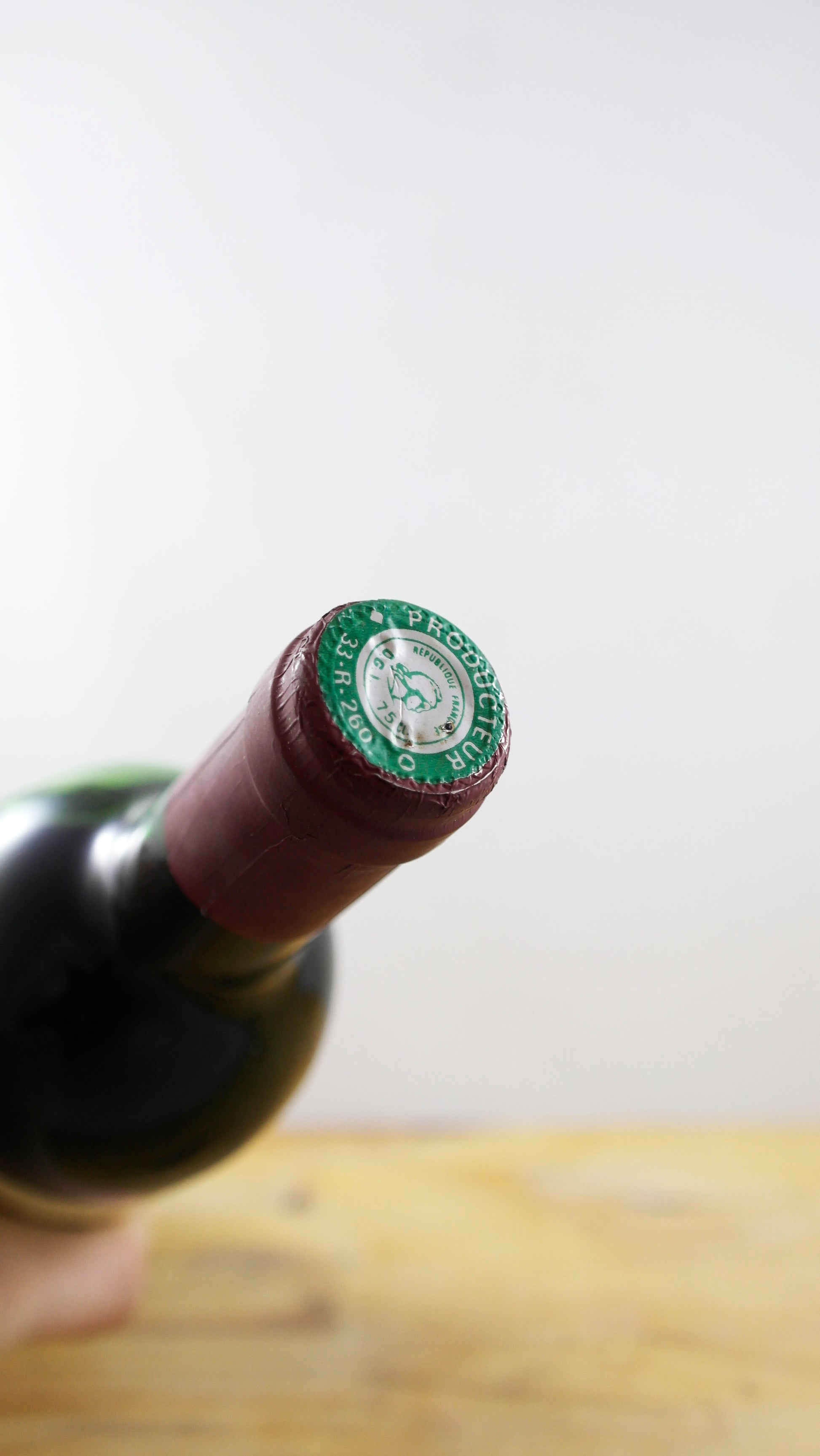 Vin Année 1989 Château La Côte Rouge