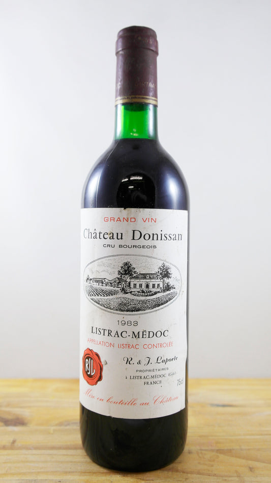 Vin Année 1983 Château Donissan