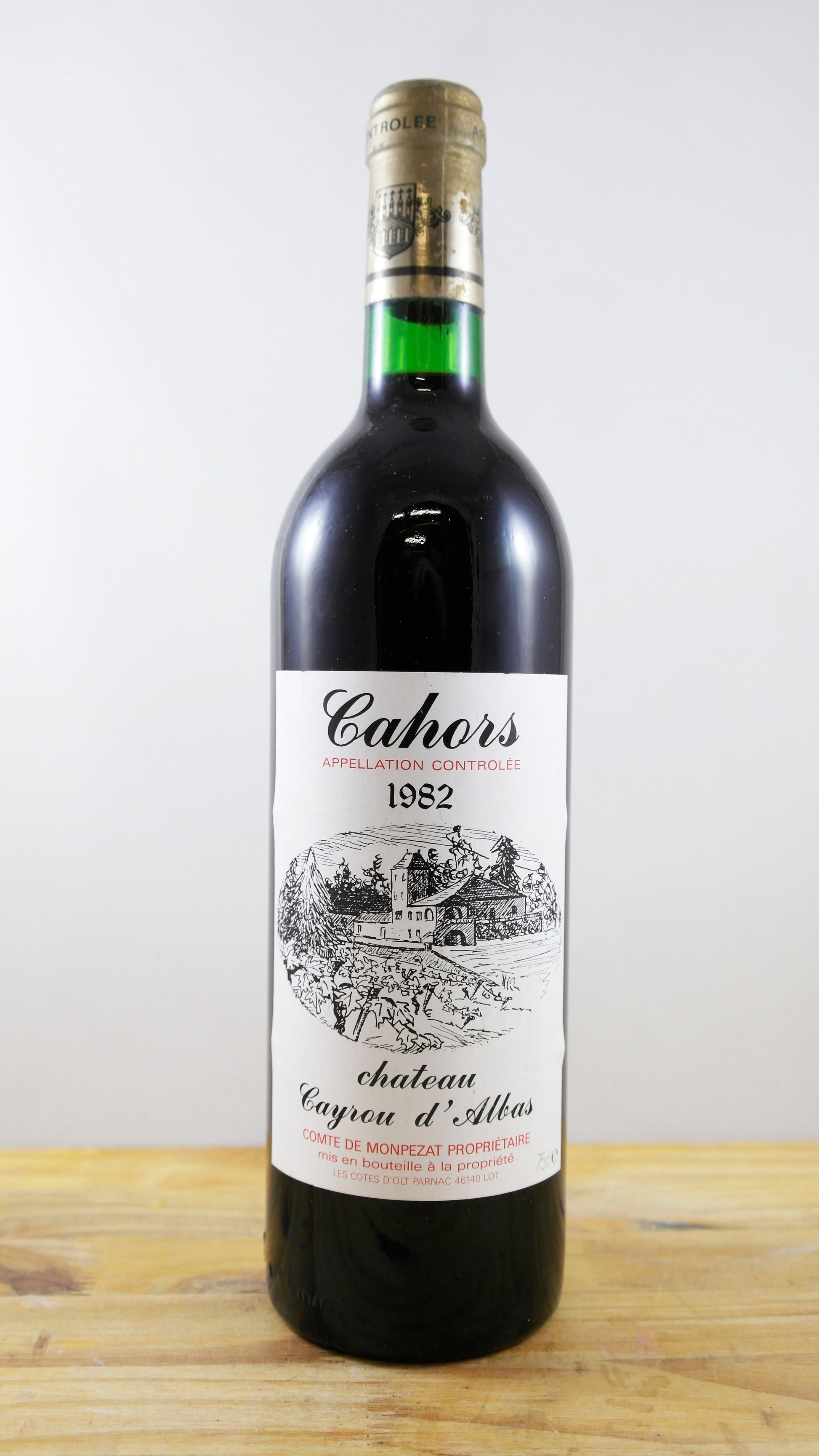 Vin Année 1982 Château Gayrou d'Albas