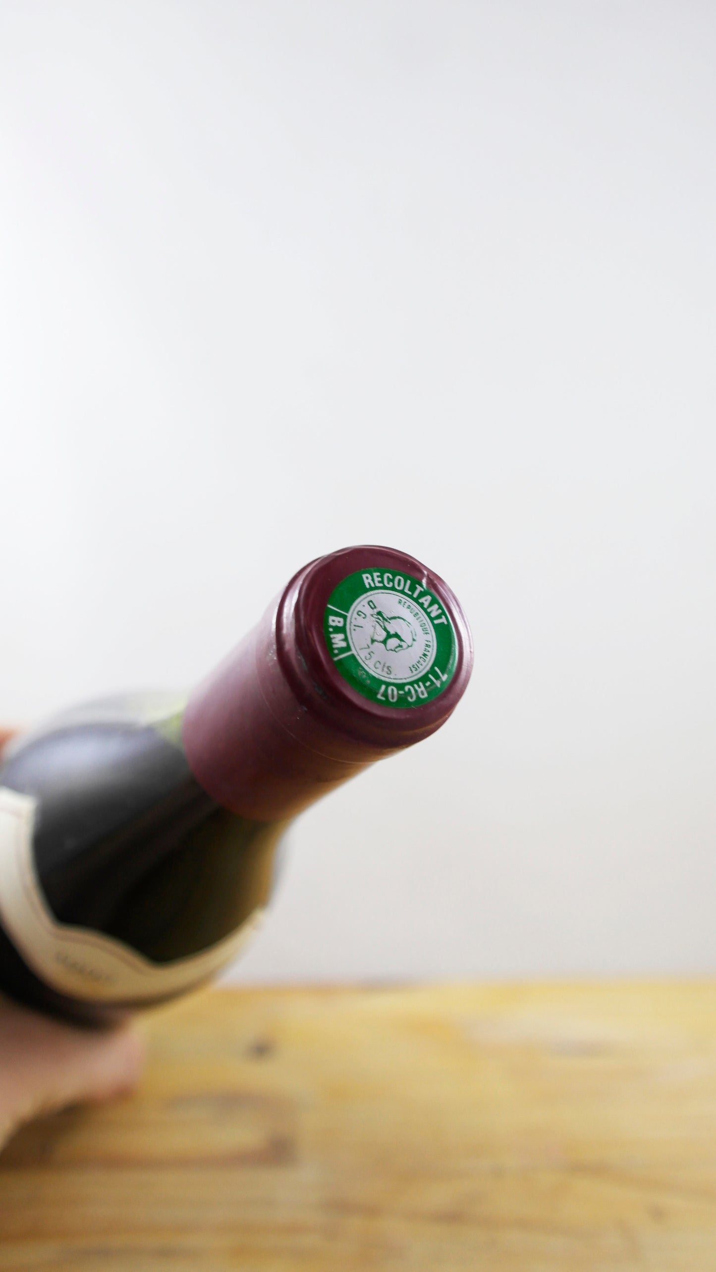 Vin Année 1990 Domaine du Cray Givry Les Servoisines