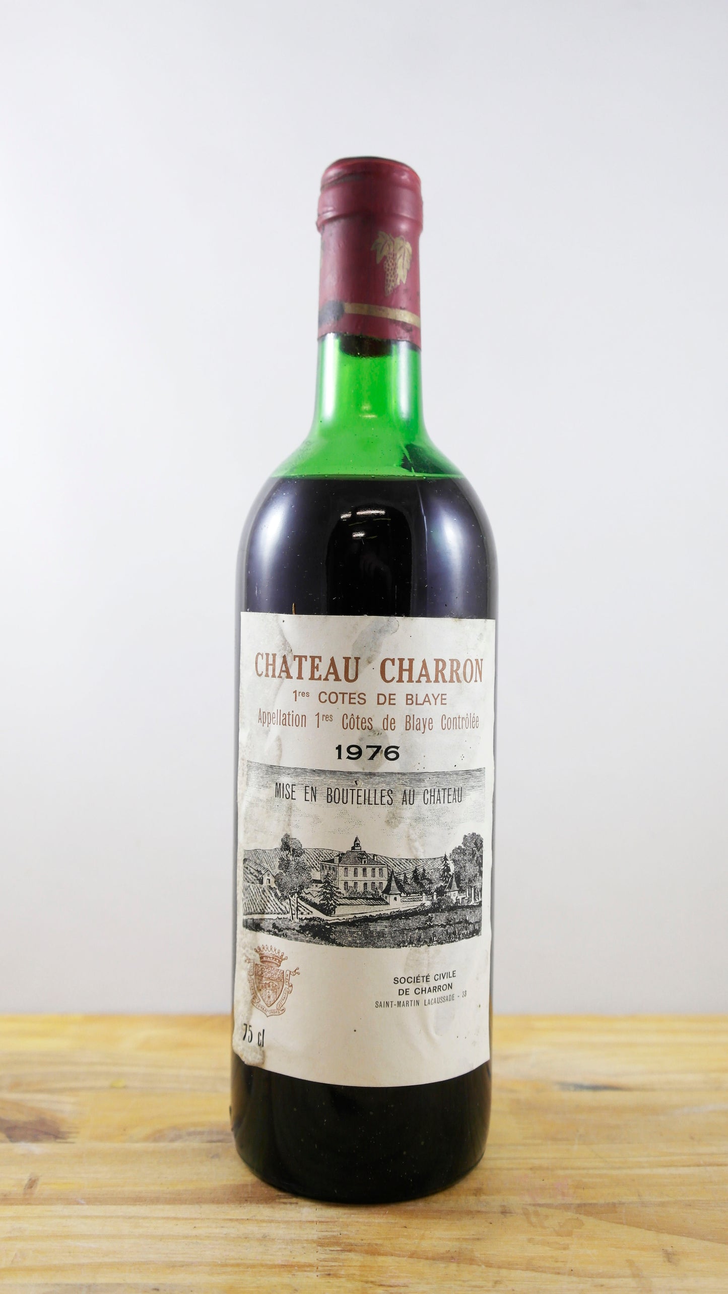 Vin Année 1976 Château Charron