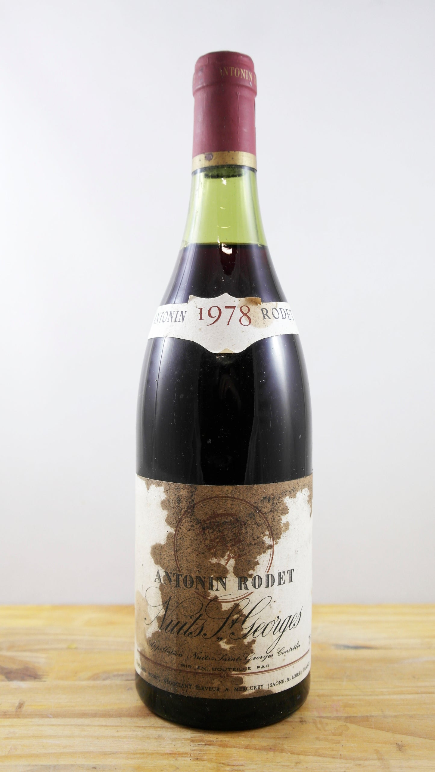 Vin Année 1978 Antonin Rodet Nuits St Georges